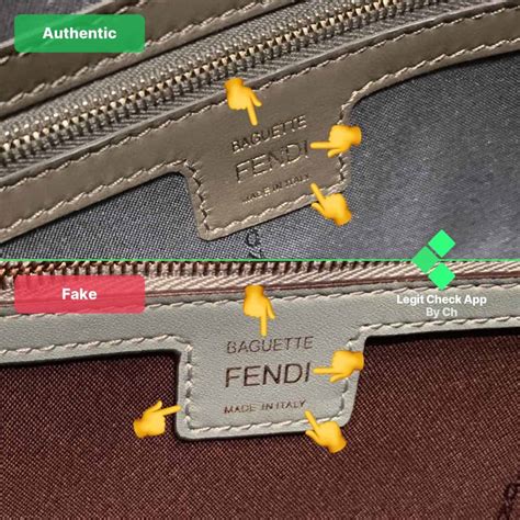 how to know if fendi bag is real|Fendi authenticity check.